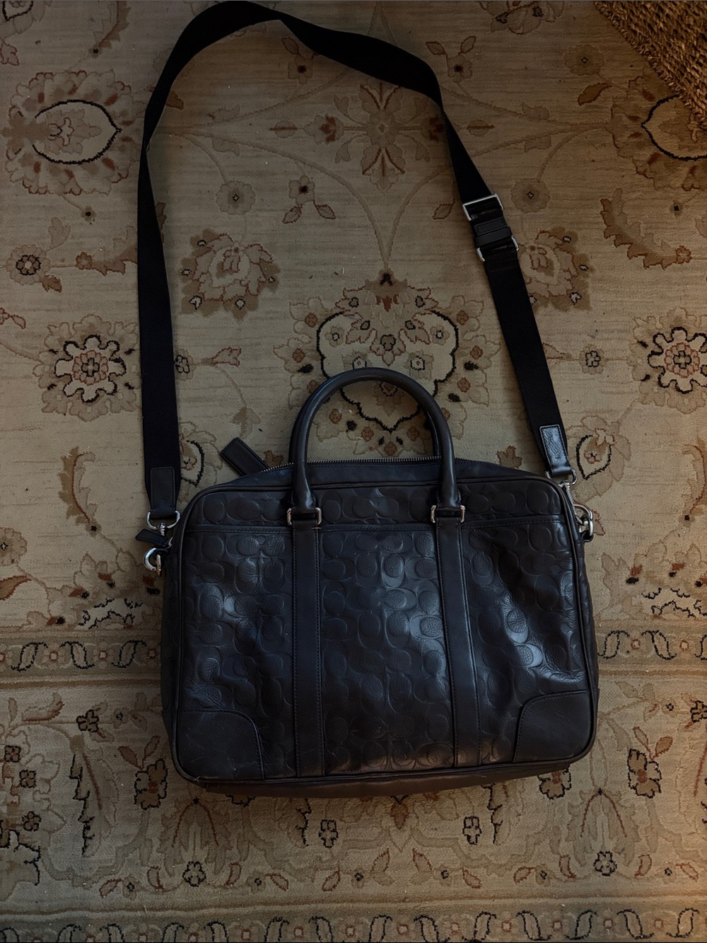 Coach leather Laptop/Work Bag